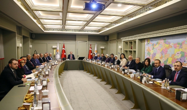 AK Parti MYK toplantısı başladı