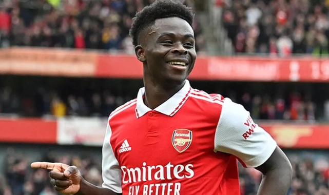 Arsenal, Bukayo Saka ile sözleşme uzattı