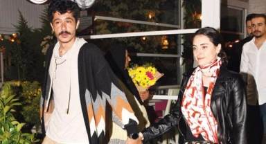 Aslıhan Gürbüz ve İsmail Hacıoğlu el ele