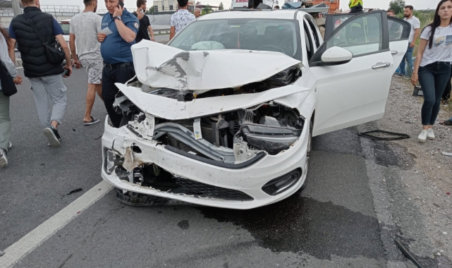 Aydın'da trafik kazası: 2 yaralı