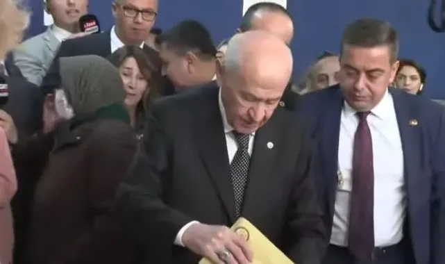 Bahçeli: "Seçime yüksek bir katılım var"