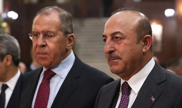 Bakan Çavuşoğlu'ndan Lavrov ile kritik görüşme