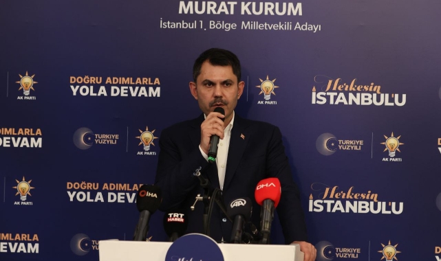 Bakan Kurum: "14 Mayıs akşamı dövizdeki hareketler kendiliğinden düzelecek"