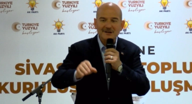 Bakan Soylu Kağıthane'de konuştu
