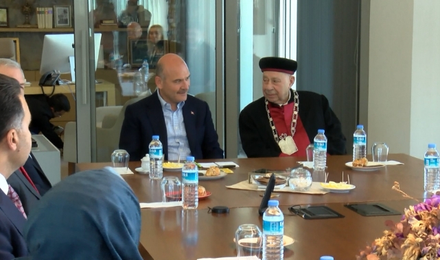 Bakan Soylu, Türk Musevi Cemaatiyle görüştü