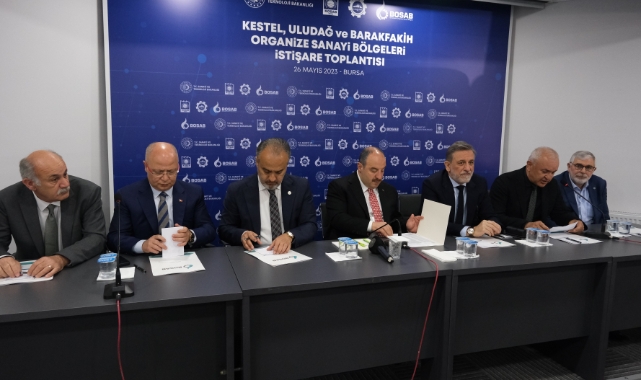 Bakan Varank BOSAB’da iş dünyasıyla buluştu