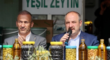 Bakan Varank'tan Gemlik zeytini üreticilerine ziyaret
