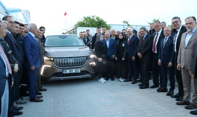 Bakan Varank yeni TOGG'uyla