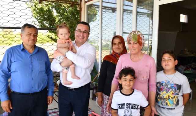 Başkan Kanar depremin yaralarını sarmaya devam ediyor