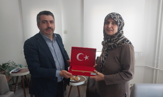 Başkan Yılmaz’dan şehit ailesine ziyaret