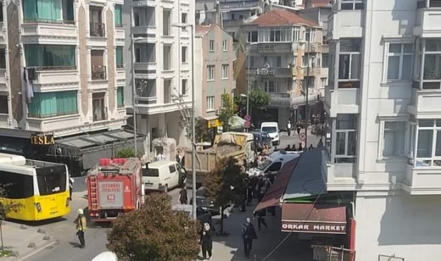 Bayrampaşa’da karşıya geçmeye çalışırken hafriyat kamyonunun altında kaldı