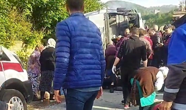 Belediye otobüsü kaza yaptı! 4 ölü 21 yaralı