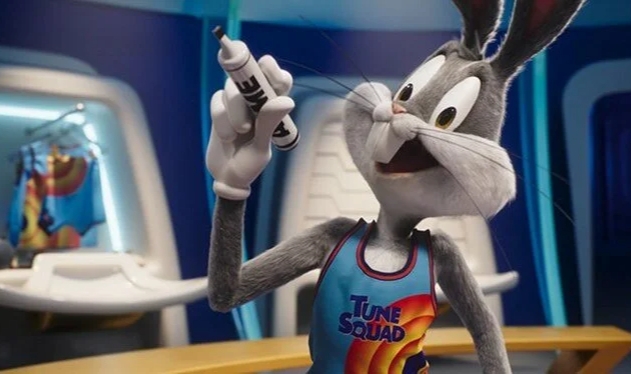 Bugs Bunny beyaz perdeye dönüyor