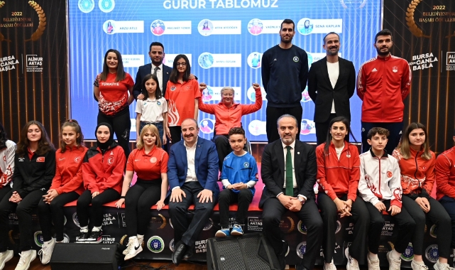 Bursa Büyükşehir'in sporda gurur tablosu
