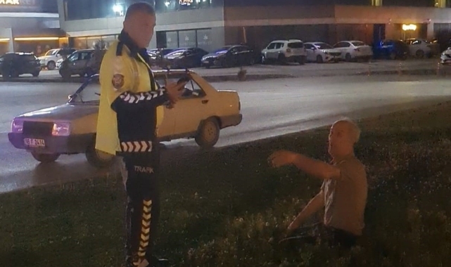 Bursa'da alkollü sürücü polislere zor anlar yaşattı