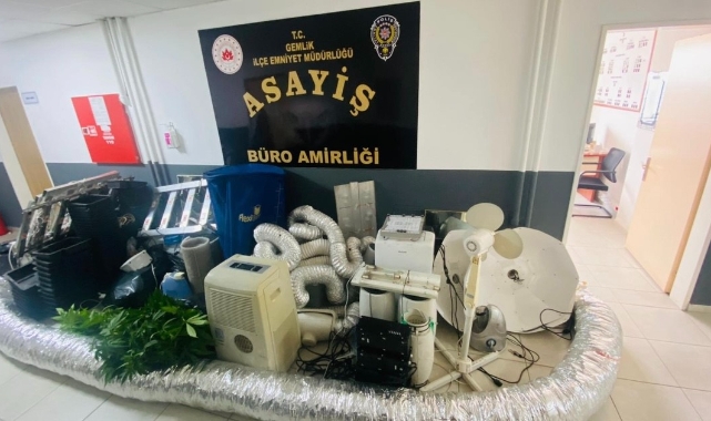 Bursa’da evini uyuşturucu serasına çevirmişti! Gözaltına alındı