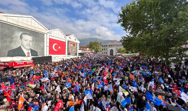 Bursa’da 'Sevgi Yürüyüşü'ne büyük ilgi