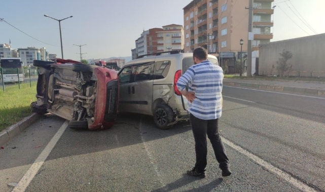 Bursa'da yol verme tartışması kazayla sonuçlandı