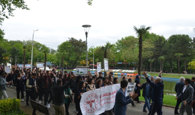 Bursa İl Sağlık Müdürlüğü'nden yürüyüş etkinliği