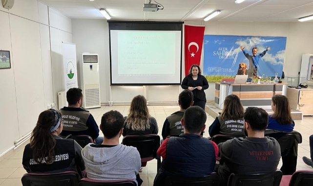 Bursa Osmangazi barınak personeline mesleki eğitim