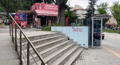 Bursalı sürücülerin kabusu merdiven!