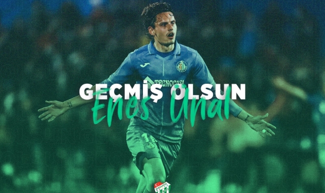 Bursaspor, Enes Ünal için mesaj yayımladı