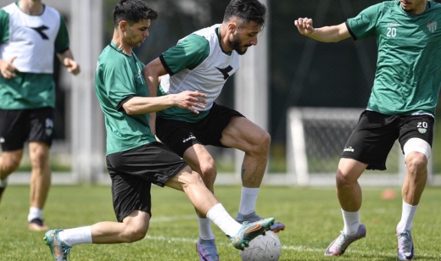 Bursaspor taktik çalışıyor