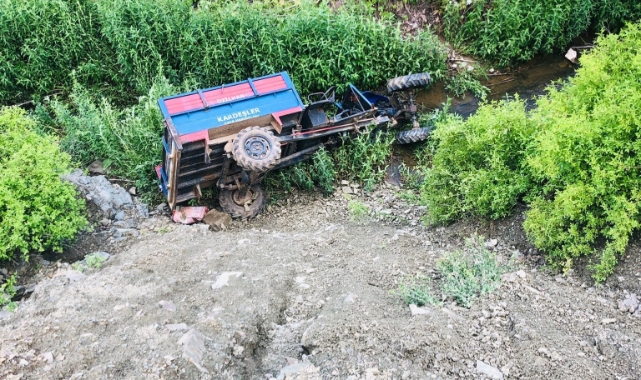 Çapa motoru devrildi: 1 ağır yaralı