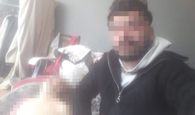 Cesedin yanında selfie çekip paylaşmış