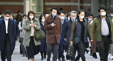 Covid-19 Japonya'da mevsimsel grip ilan edildi
