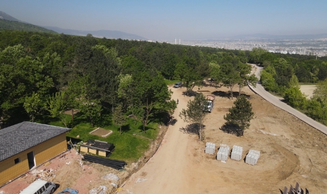 Cumalıkızık'taki orman parkında geri sayım başladı