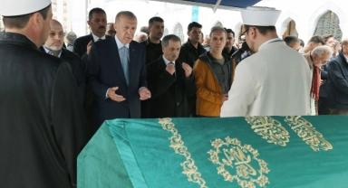 Cumhurbaşkanı Erdoğan, Engin Ardıç'ın cenaze törenine katıldı