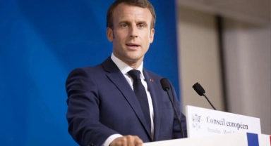Cumhurbaşkanı Erdoğan Macron ile görüştü