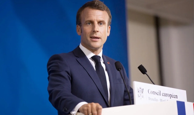 Cumhurbaşkanı Erdoğan Macron ile görüştü