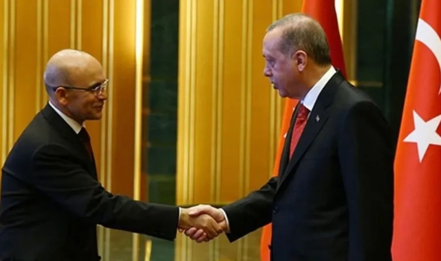 Cumhurbaşkanı Erdoğan, Mehmet Şimşek'le görüştü