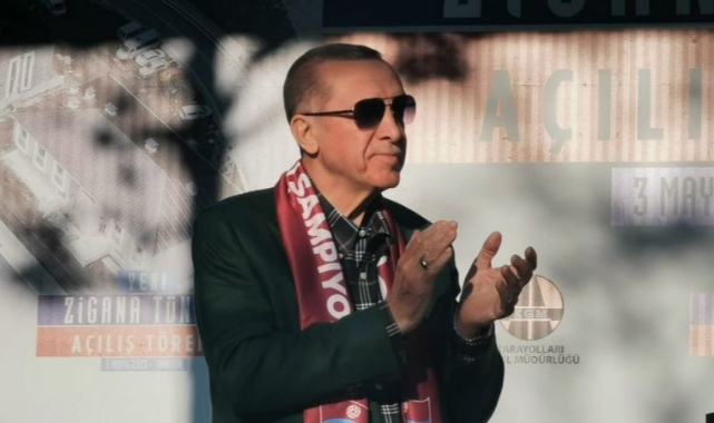 Cumhurbaşkanı Erdoğan Zigana Tüneli açılışında