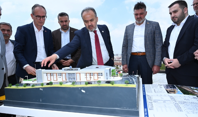Demirtaş’a modern spor kompleksi