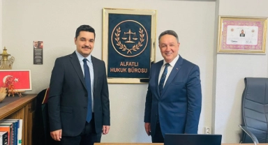 Ekrem Alfatlı'nın oğlu Ömer Faruk Alfatlı hukuk bürosu açtı