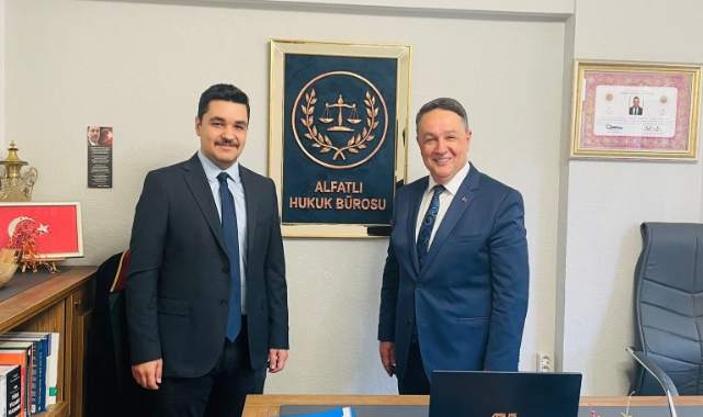 Ekrem Alfatlı'nın oğlu Ömer Faruk Alfatlı hukuk bürosu açtı