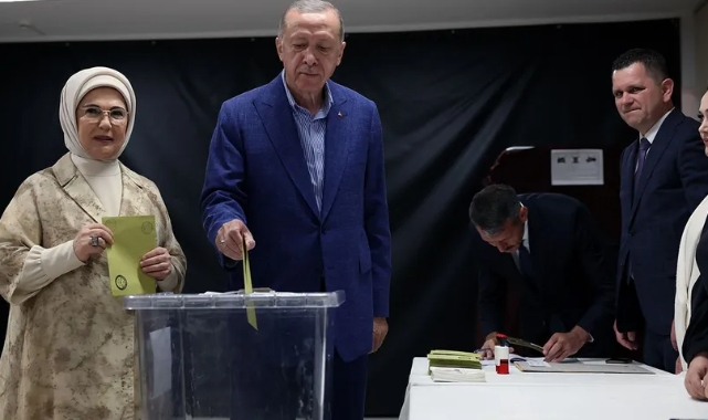 Erdoğan'ın oy kullandığı sandıkta sonuç belli oldu