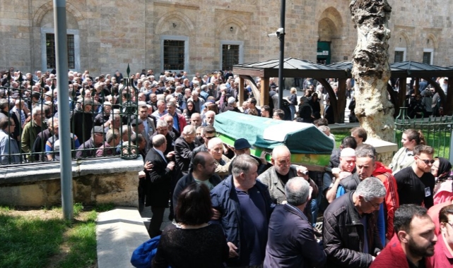 Ergin Parlar Bursa'da son yolculuğuna uğurlandı