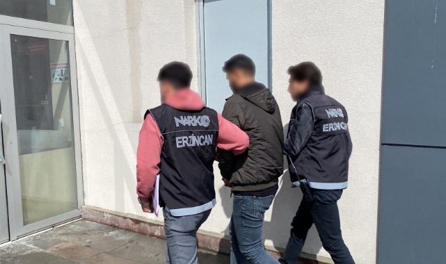 Erzincan’da uyuşturucu ticaretinden 1 kişi tutuklandı