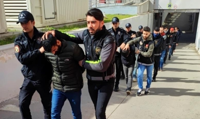 Eskişehir'deki uyuşturucu operasyonunda 7 tutuklama