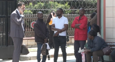 Gabonlu Dina'nın ailesi teşhis için Adli Tıp'a geldi