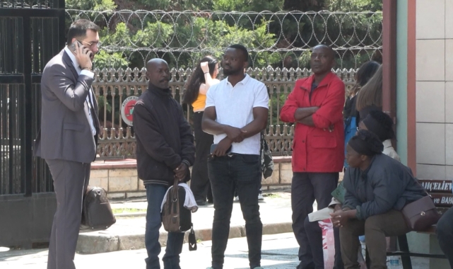 Gabonlu Dina'nın ailesi teşhis için Adli Tıp'a geldi