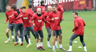Galatasaray, savunma ve hücum çalıştı