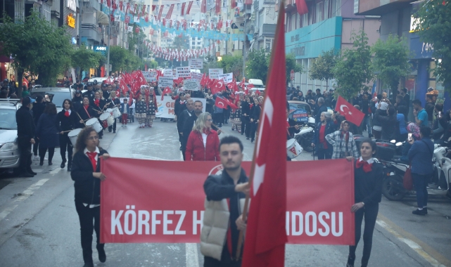Gemlik’te 19 Mayıs coşkusu