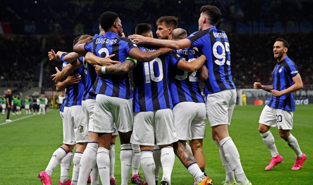 Hakan'lı Inter final kapısını araladı