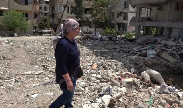 Hatay'da 40 yıllık emeğini görünce gözyaşlarına boğuldu!