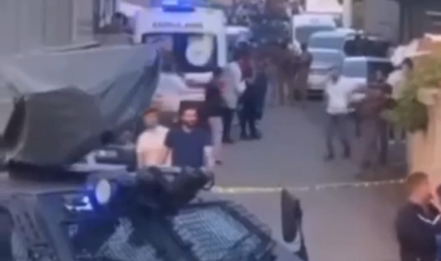 Husumetli aileler arasında silahlı kavga! 1 yaralı